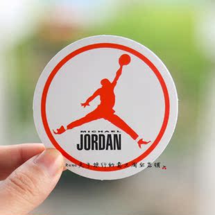 满包邮防水/乔丹标志/篮球运动/死飞车自行潮牌流/电脑平板贴纸画