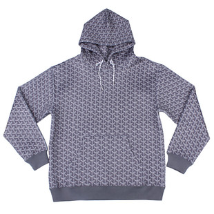 新款灰黑色 christopher wanton hoodie太空棉卫衣帽衫 套头卫衣