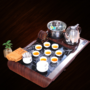高航626多功能电热泡茶炉 功夫茶具套装四合一 茶盘套装