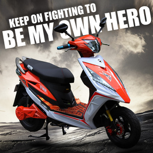 95成新战速电动车电摩踏板车高配电瓶车电动车