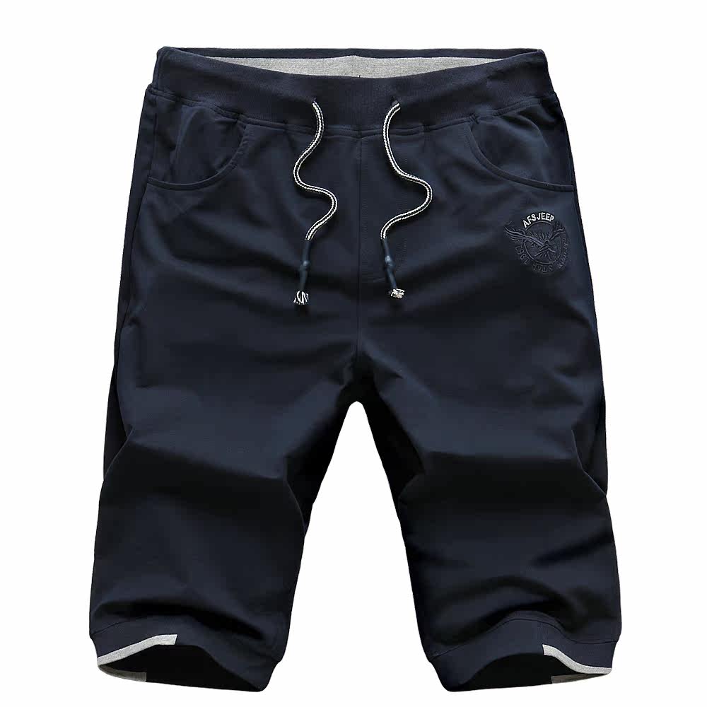 夏季afs jeep男士运动短裤休闲7分沙滩中裤夏天宽松收口七分卫裤
