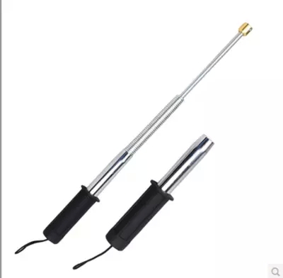 甩鞭防身伸缩短棍弹簧鞭三节甩鞭自卫破窗器防身用品装备安保器材