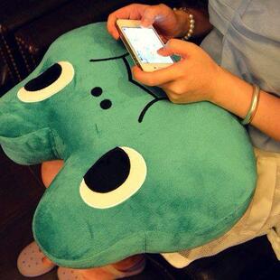 青蛙雷纳德抱枕靠枕沙发靠垫毛绒玩具布娃娃公仔儿童节生日礼物女