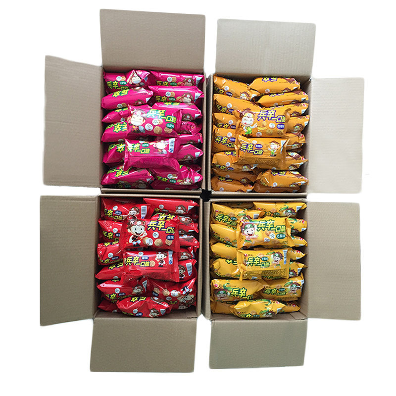 包邮 农心兵卒一口脆 咖喱味 辣味30包 办公休闲零食品膨化干脆面