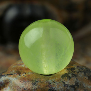 天然水晶 葡萄绿玉石散珠diy手工饰品绿玉髓半成品散珠 天然玉髓