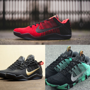 科11黑金 11 kobe elite low ftb 黑曼巴 科比11代篮球鞋退役战靴
