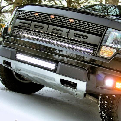 汽车led长条灯 超亮大功率前杠射灯 改装越野车顶灯车顶灯越野灯