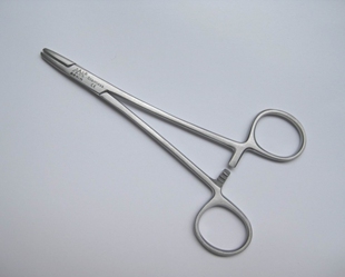 口腔牙科齿科材料 进口网纹持针器 14cm 结扎丝夹持器