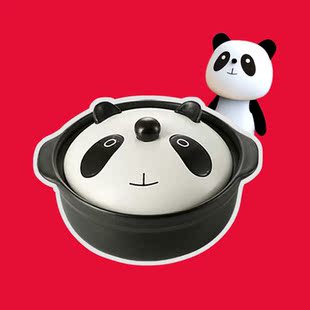 厨房用品 可爱砂锅汤煲陶瓷炖锅韩国拌饭专用石锅饭明火 创意卡通厨房