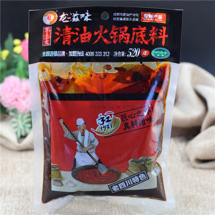 德莊 清油中辣火鍋底料 300g_不打折現價9.60元