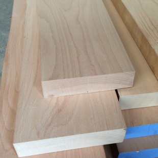 德国进口榉木木材 红榉 榉木 木方木板材 踏步板 桌面 桌腿楼梯柱