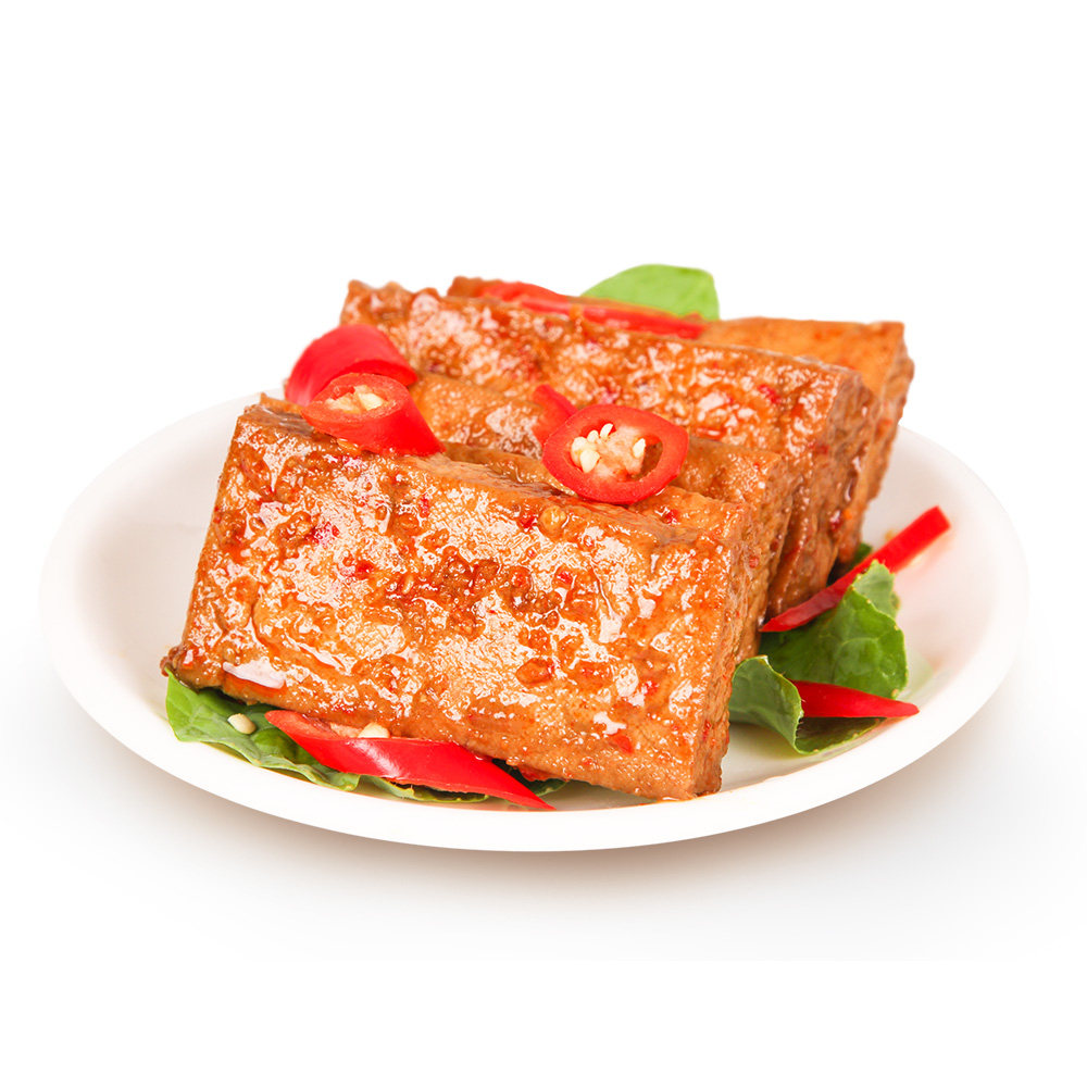汪涵劲仔厚豆干香辣麻辣味1kg盒装手撕豆腐干小吃零食品特产批发