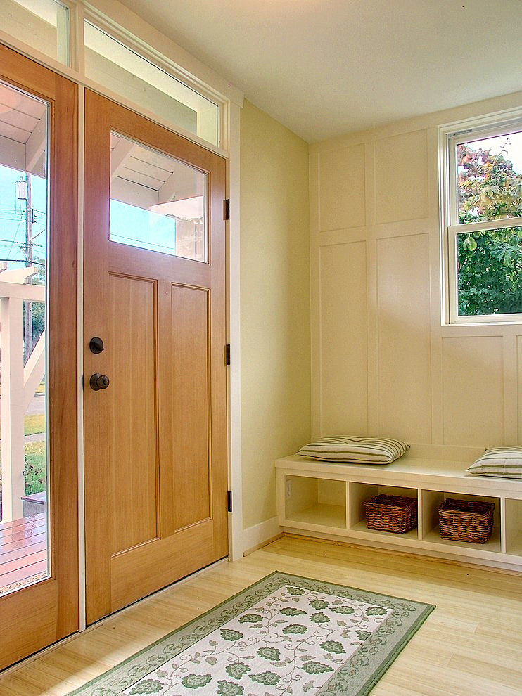 玄关装修效果图室内家居房屋房子进门客厅过道设计家装实景图片