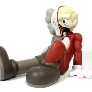 original kaws fake bape milo 解剖 全3款 how1toys