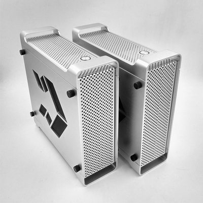 酷鱼全铝迷你itx机箱/台式整机htpc客厅电脑小主机g5机箱新品包邮