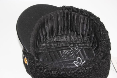 俄罗斯军帽 原厂全新 俄海军将官羔羊皮帕帕哈皮帽 普大帝同款