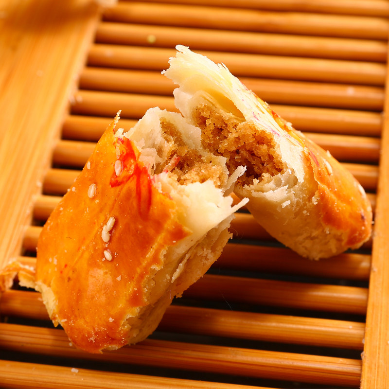 老字号北京特产京隆牛舌饼250g正宗传统椒盐牛舌酥皮糕点零食小吃