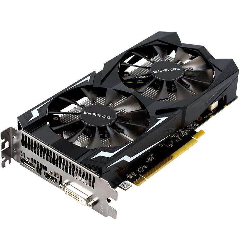 蓝宝石 rx460 4g d5 白金版oc游戏显卡 升级rx560 超gtx950 4gb