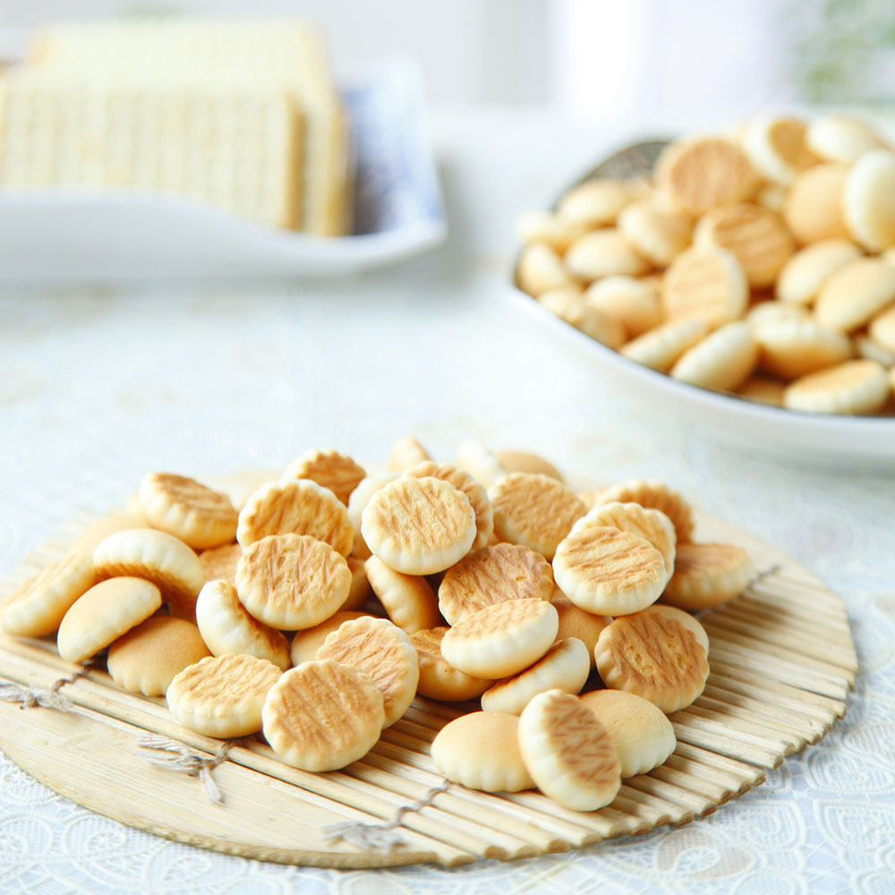 婴儿乐胡萝卜素/蛋奶加钙饼干宝宝营养饼干全麦零食辅食180g整箱