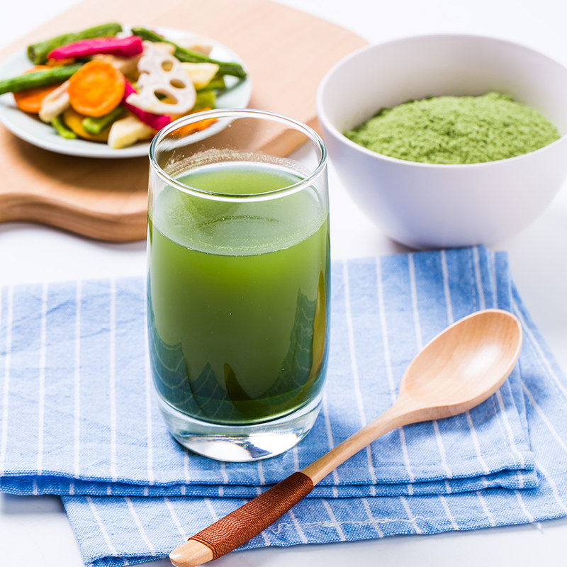 山妞青汁大麦若叶青汁粉蚂蚁代餐粉农场早餐大麦苗纯青汁酵素粉
