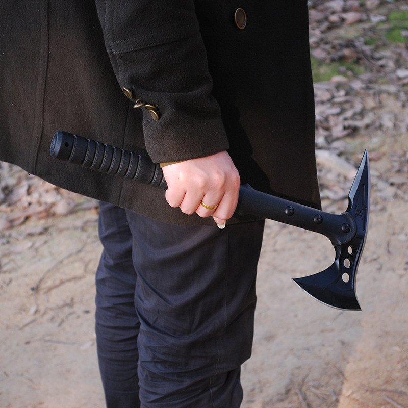 包邮 正品突击队特种魔鬼斧 户外 野营斧子 工兵斧军斧 作战斧头