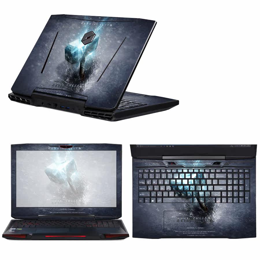 mr机械革命x5s x6 x6s x6ti x7ti t6s 嗜血军团k1 外壳膜贴膜贴纸