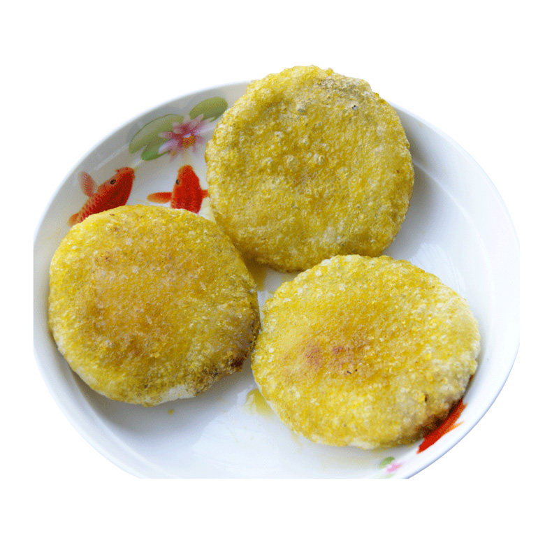 贵州特色小吃 遵义油炸粑 街边小吃豆沙糍粑 咸味豆沙粑 500g包邮