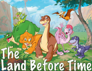 【特價】天涯 小恐龍的故事 the 英文小腳板走天涯 land before time 