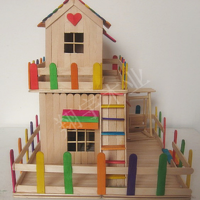 包邮雪糕棒冰棍棒手工diy房模型制作材料木棒雪糕棍沙盘材料