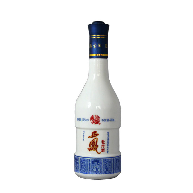 荣景白酒 西凤酒整箱批发 50度西凤蓝牡丹酒 特价白酒包邮特价