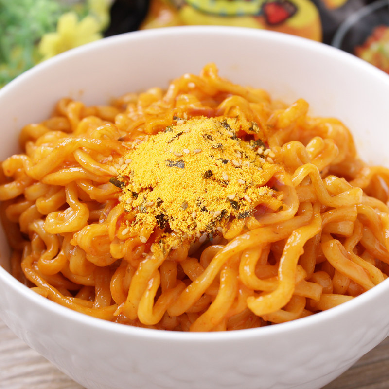 韩国三养芝士味火鸡面进口辣鸡面劲辣方便面泡面干拌速食面拉面