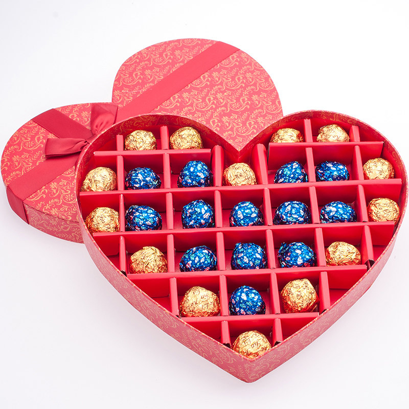 德芙巧克力diy礼盒装七夕情人节送女朋友同学闺蜜生日毕业礼物