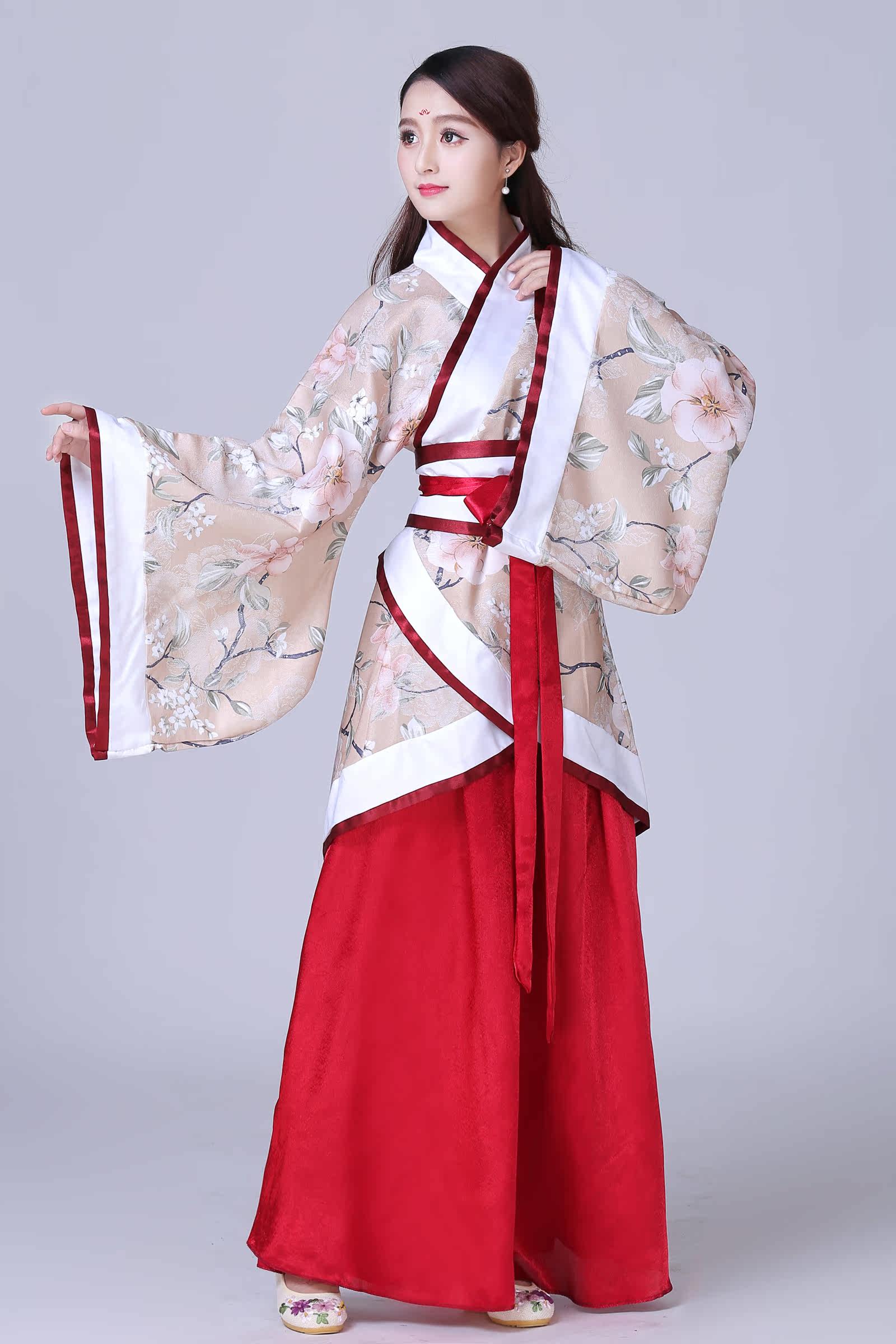 汉服汉朝类,汉朝服饰,汉服种类_大山谷图库