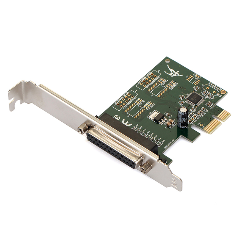 diewu 军工级pci-e并口卡 pcie转并口 25针lpt 打印机接口 扩展卡