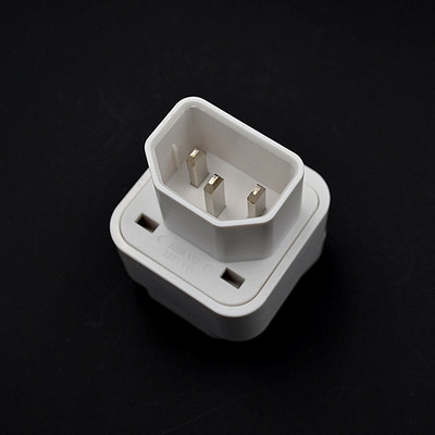 pdu/ups专用纯铜转换插头 服务器iec320-c14插头 c13电脑国标插座