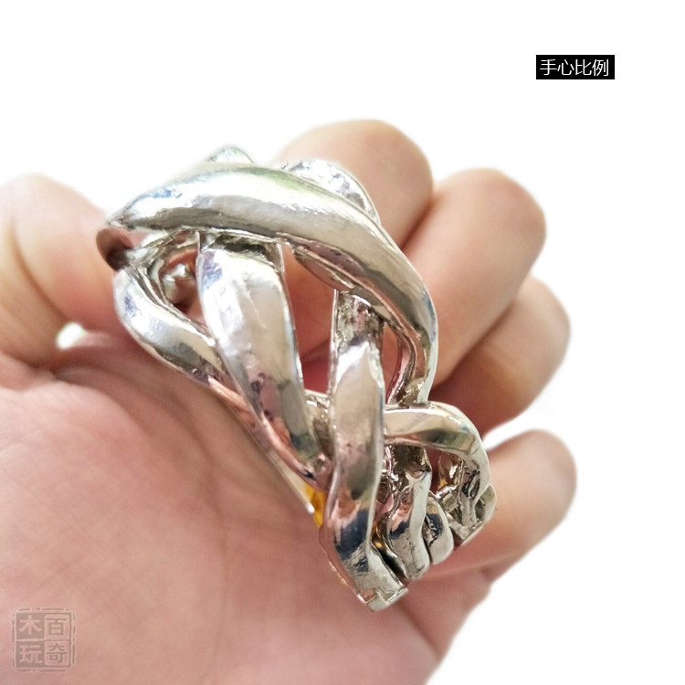 成人学生减压解锁玩具锌合金手镯魔金四环魔戒儿童益智玩具包邮