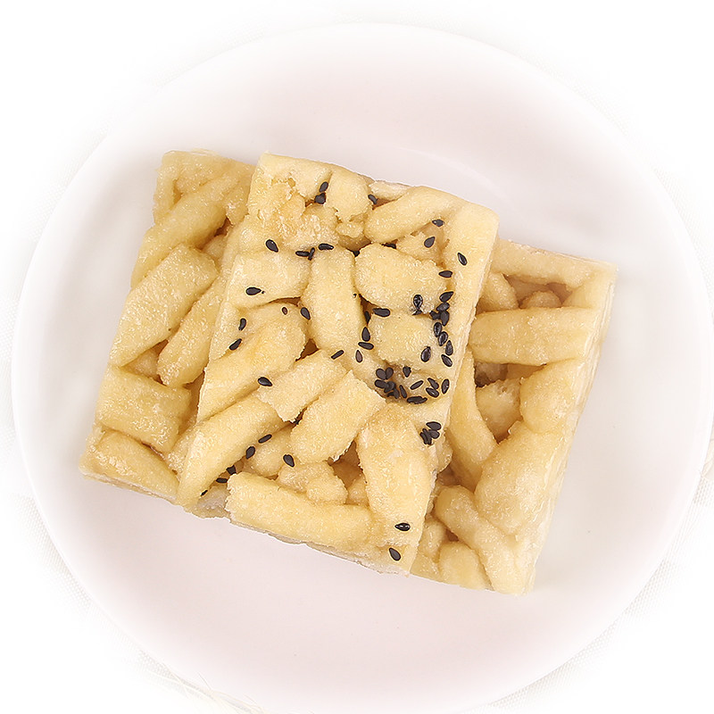 桂顺斋清真萨其马传统糕点天津特产黑糖沙琪玛 散装零食早餐食品