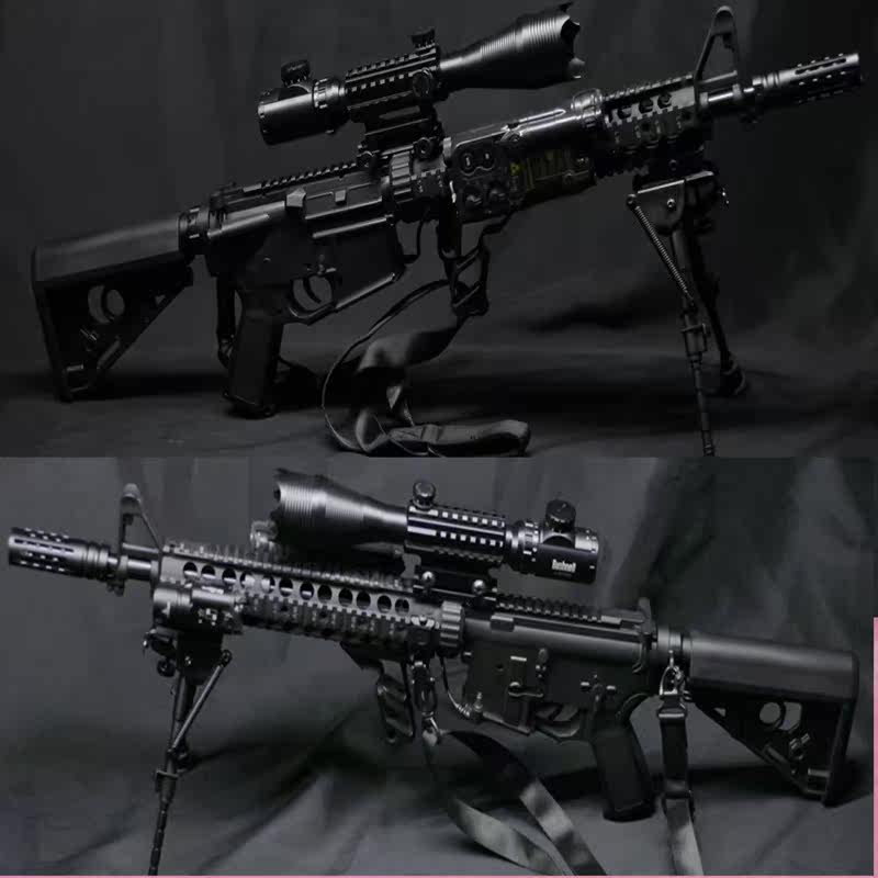 定制 水弹玩具改装升级聚合锂电下供弹夹供弹锦明mk18mkm2斯泰迪