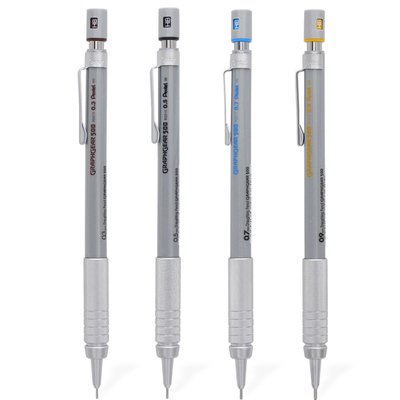 包邮日本pentel派通pg513|pg515 绘图专业自动铅笔低重心517 519