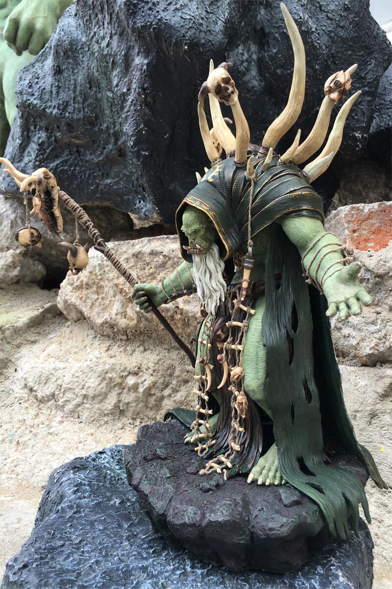 漫域1/1 古尔丹 手办模型雕像摆件 魔兽世界周边