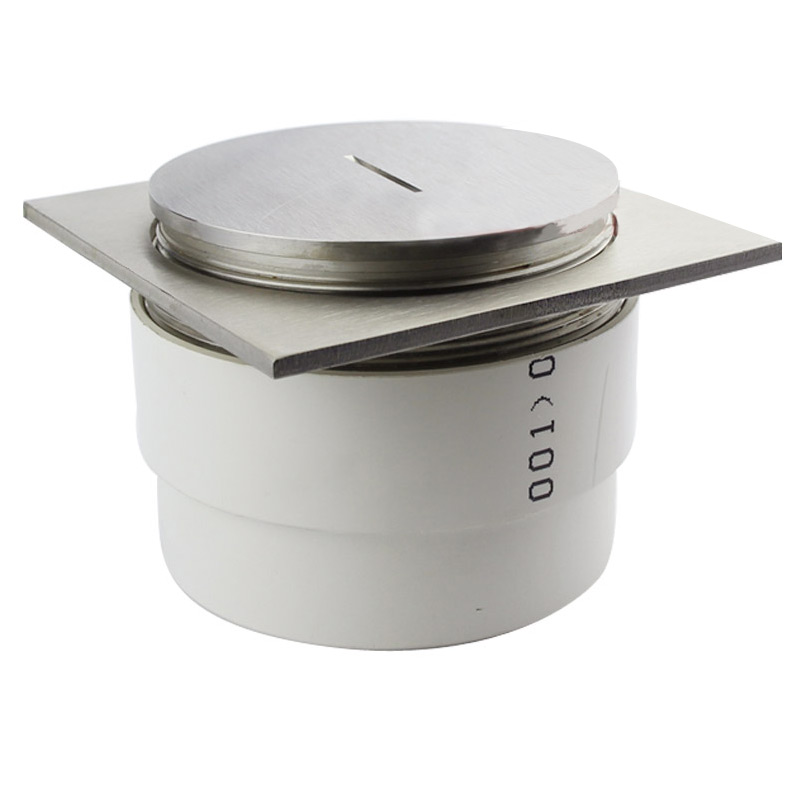 潜水艇pvc-u排水地漏地面检查口扫除口堵头纯铜清扫口清110