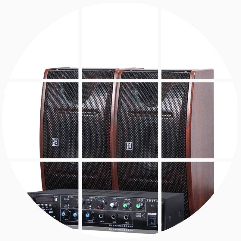 乐美6号 k歌音响套装家用蓝牙功放家庭专业包房ktv音箱
