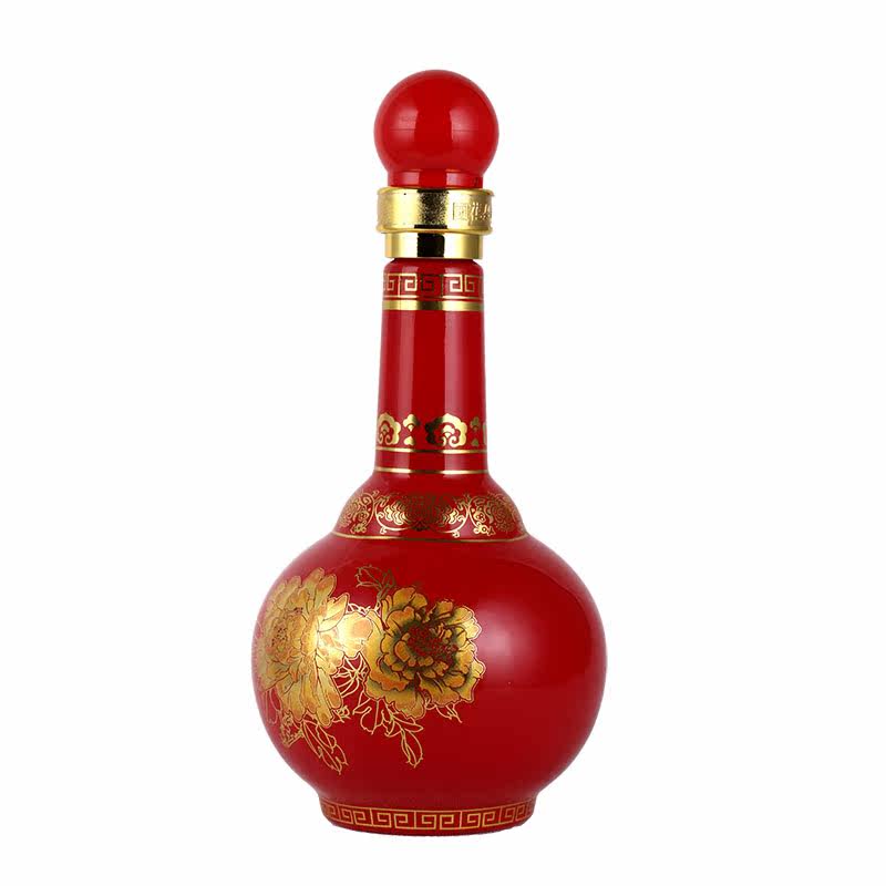 杜康国花经典华贵52度浓香型酿造白酒500ml 单瓶大气礼盒装 特价