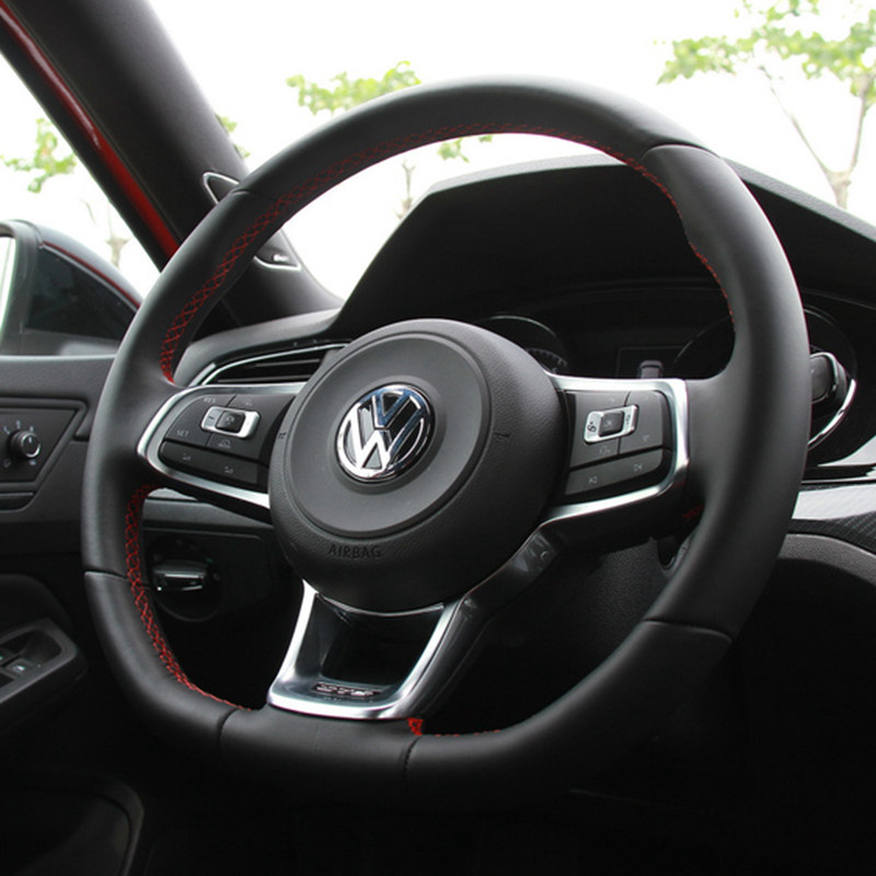 竞技款 d型方向盘套冬季毛绒保暖磨砂 大众吉利博悦帝豪博瑞现代