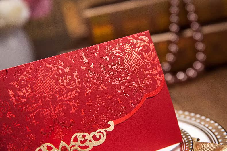 中国风红色烫金结婚用品高档个性创意回礼百千元红包袋大小利是封