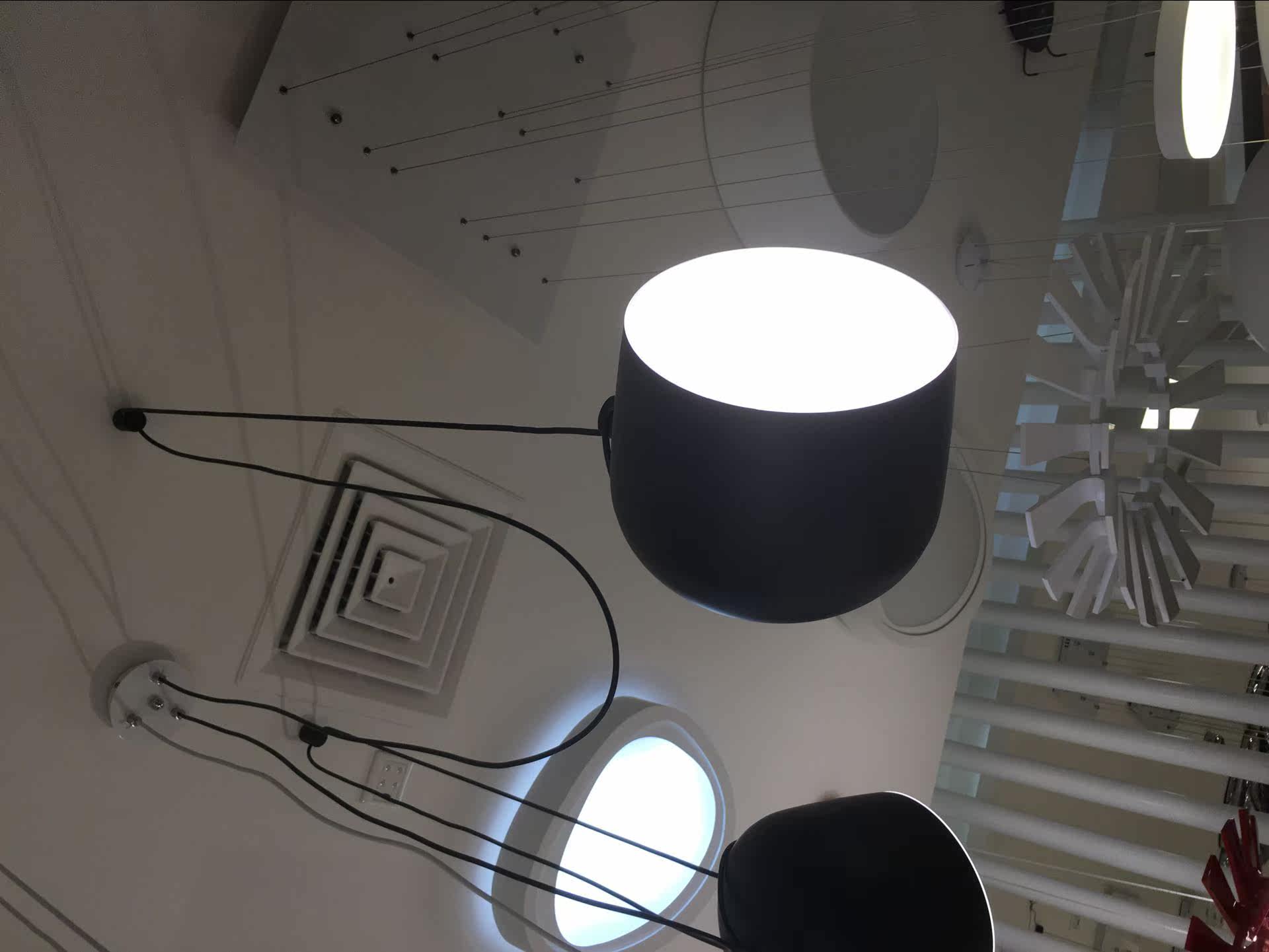 现代简约flos aim light 铝材吊灯服装连锁店餐厅复式楼客厅吊灯