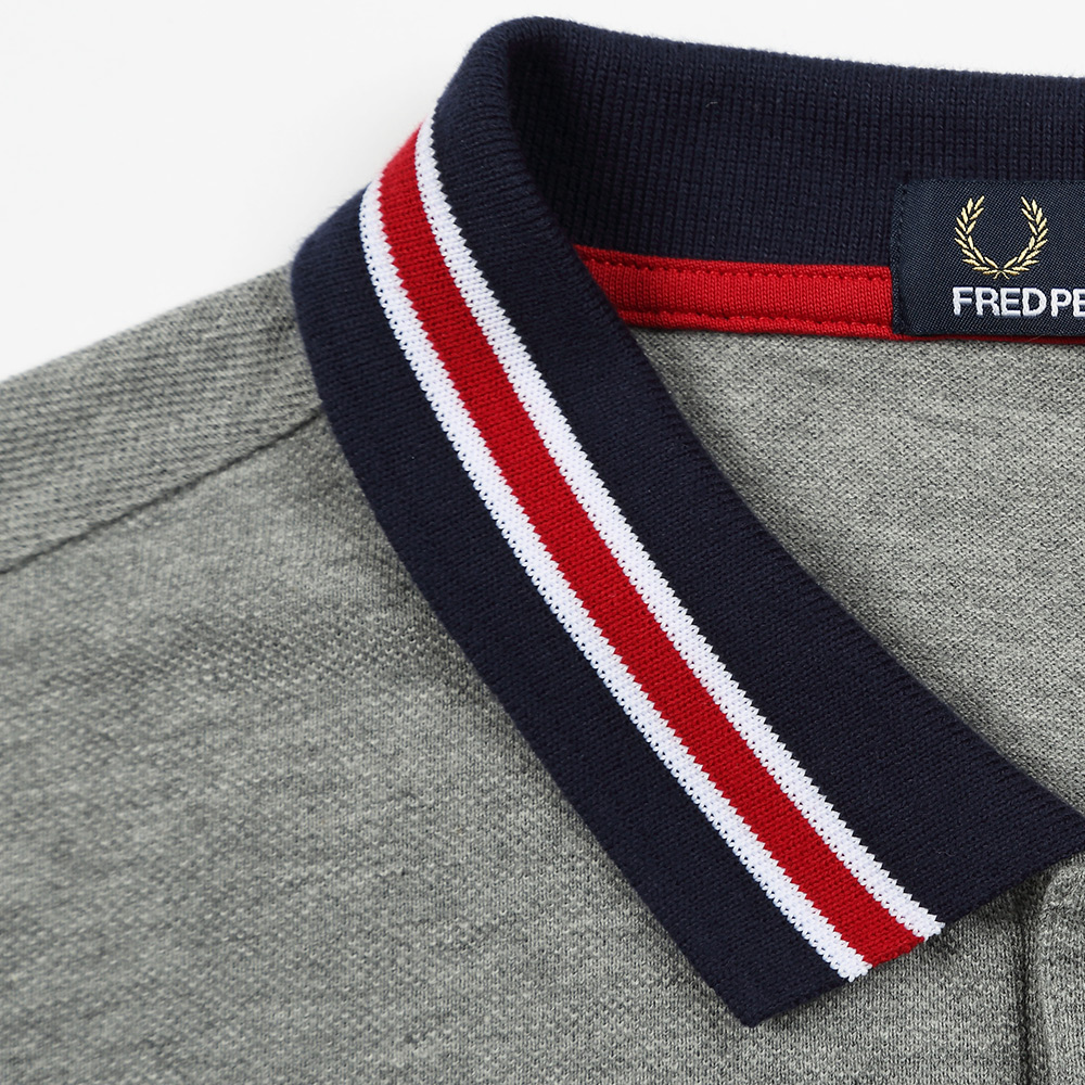 fred perry 男裝春夏新品撞色翻領純棉短袖polo衫fpxpom9521xm8