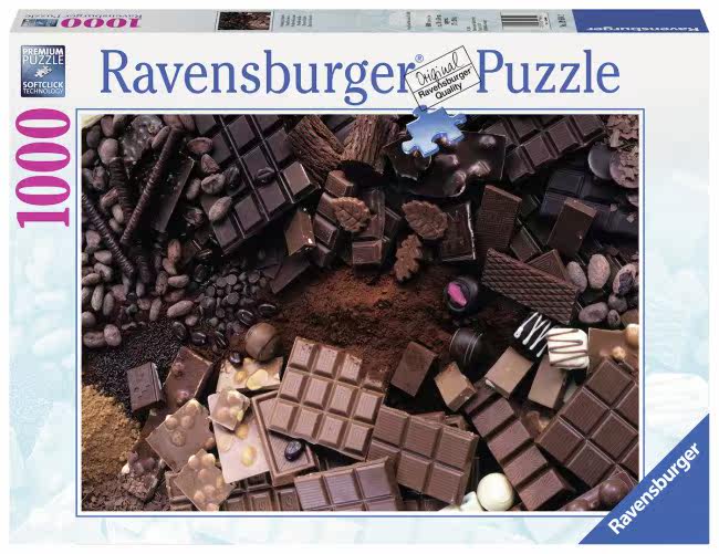 【现货】ravensburger 巧克力天堂 1000片 德国进口拼图