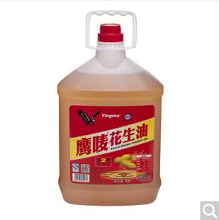 花生油 鹰唛花生油5l/桶 新老包装随机发送