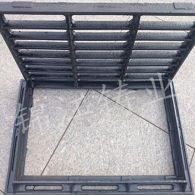 球墨铸铁偏沟式雨水口套篦子下水道漏水箅子450*750t30吨量大从优_双
